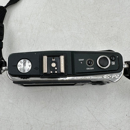 Olympus Pen E-P2 12.3MP Micro-FourThirds Mirrorless Camera 28460 SC READ