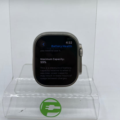 Unlocked Apple Watch Ultra 2 49MM Natural Titanium MRF63LW/A