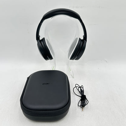 Bose QuietComfort 45 Black Over-Ear Noise-Cancelling Bluetooth Headphones  437310