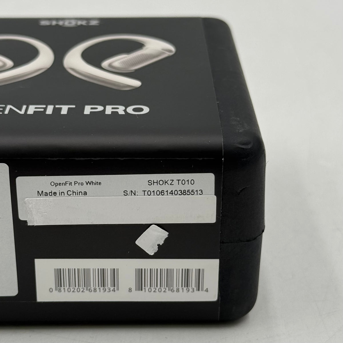 New Shokz OpenFit Pro Open Ear True Wireless Earbuds White T010