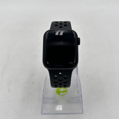 GPS Only Apple Watch SE 2nd Gen 40MM Midnight Aluminum Nike Sport Band MNT73LL/A