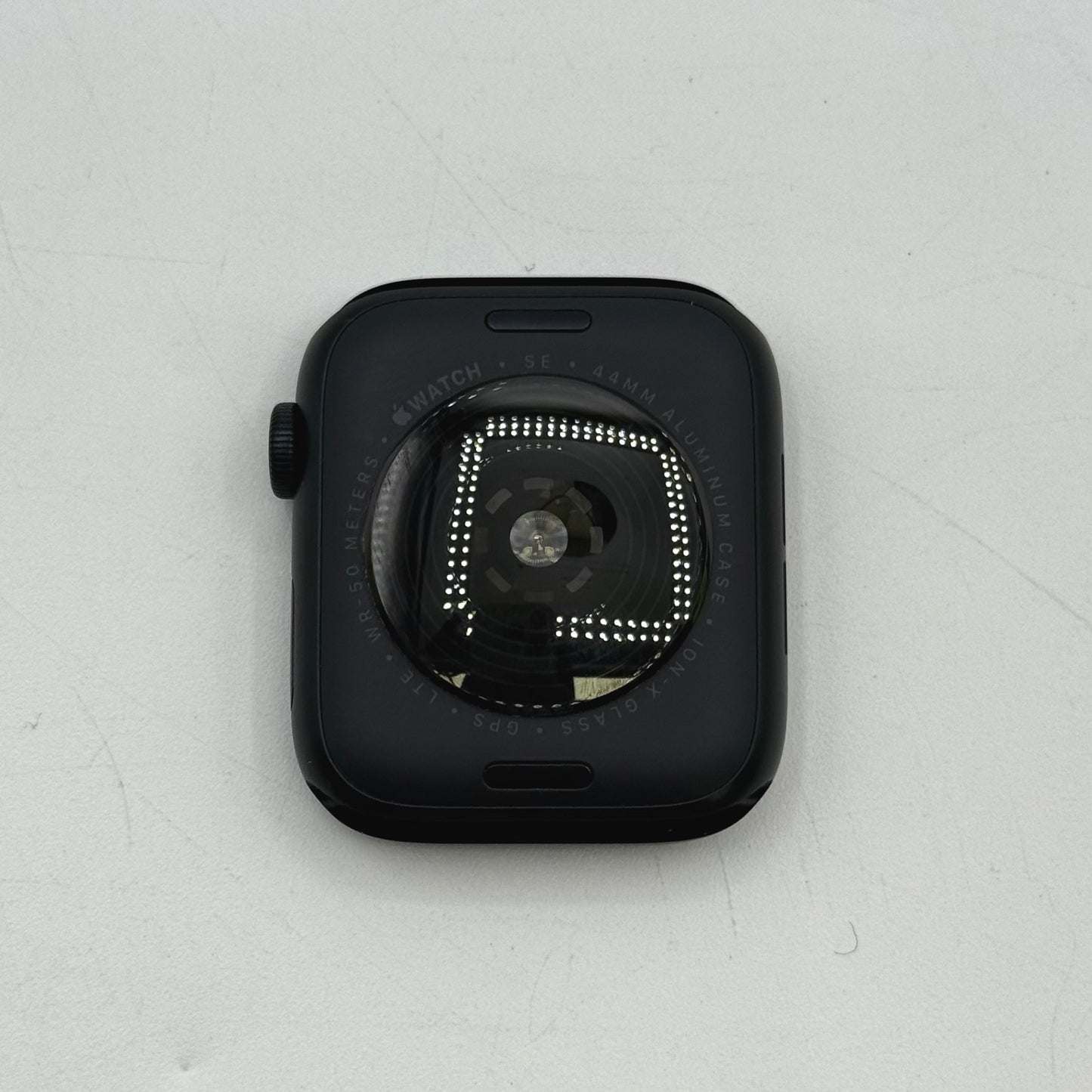 Unlocked Apple Watch SE 2nd Gen 44MM Midnight Aluminum Anchor Blue Sport Loop