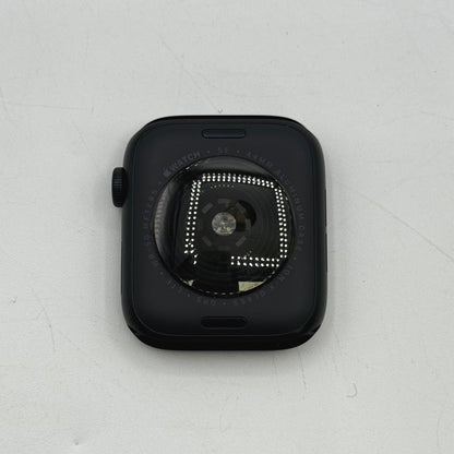 Unlocked Apple Watch SE 2nd Gen 44MM Midnight Aluminum Anchor Blue Sport Loop