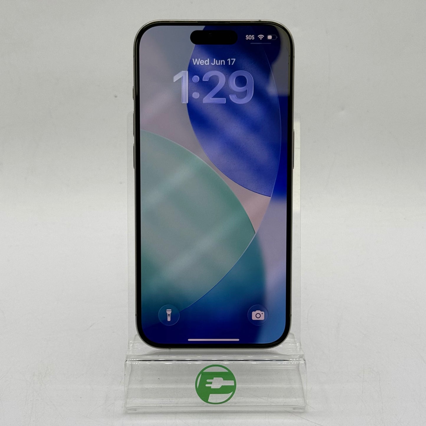 Factory Unlocked Apple iPhone 15 Pro 128GB Natural Titanium MTQP3LL/A