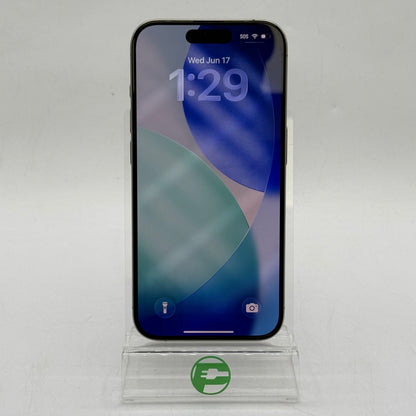 Factory Unlocked Apple iPhone 15 Pro 128GB Natural Titanium MTQP3LL/A