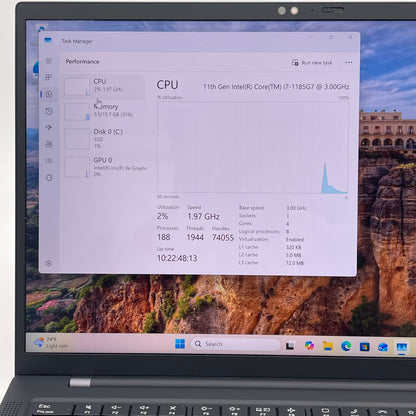 Lenovo ThinkPad X1 Carbon Gen 9 14" i7-1185G7 3.0GHz 16GB RAM 512GB SSD