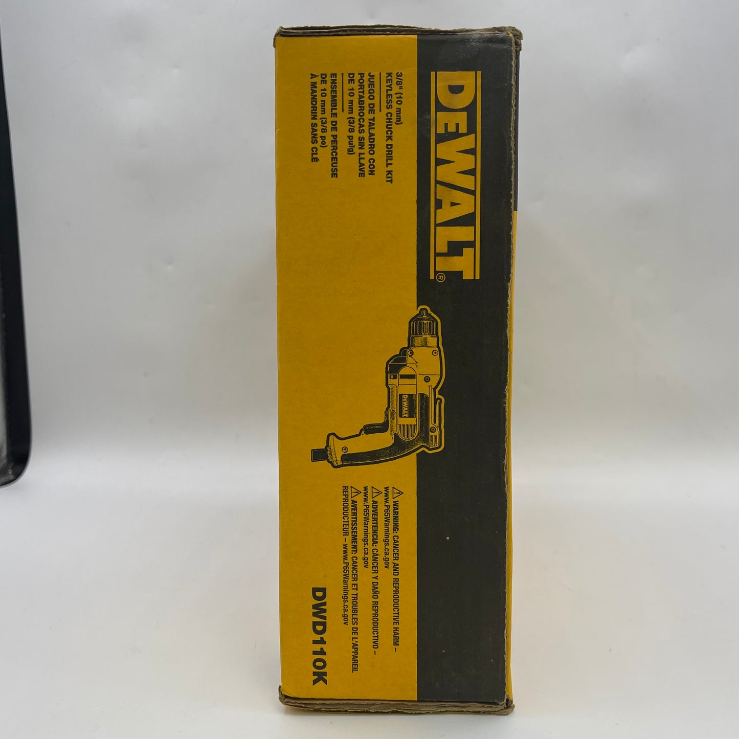 New DeWalt DWD110K Keyless Chuck Drill Kit