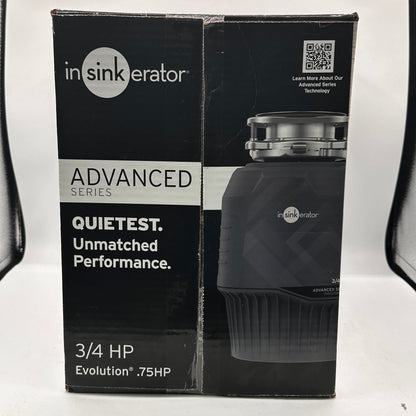 New insinkerator Advanced Series Disposer .75HP