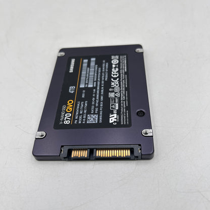Samsung 2.5" 870 QVO 4TB SATA III 6Gbps SSD MZ-77Q4T0