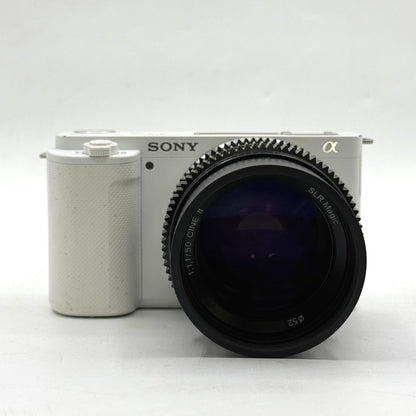 Sony ZV-E10 24.2MP Mirrorless Interchangeable Lens Camera With SLR Magic 50mm Lens