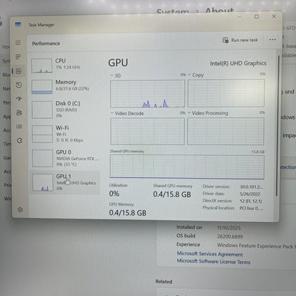 HP Omen 16-B005DX 16.1 I7-11800H 2.3GHz 32GB RAM 1TB SSD GeForce RTX 3070