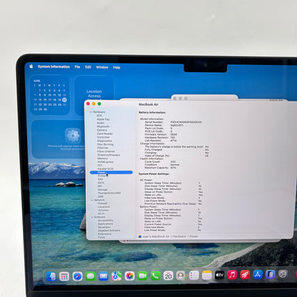 2025 Apple MacBook Air 13" M4 8C GPU 4.5GHz 16GB RAM 256GB SSD A3240