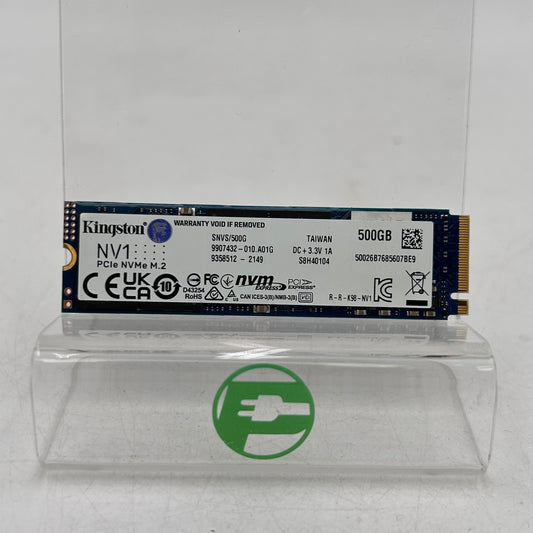 Kingston 2280mm NV1 500GB M.2 NVMe Gen 3.0 x 4 SSD SNVS/500G