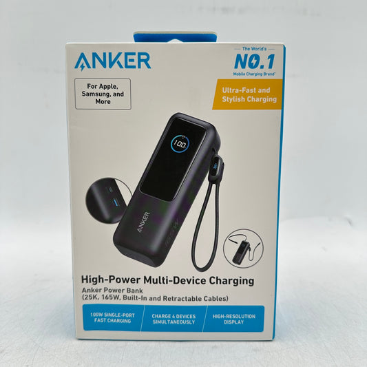 New Anker Power Bank (25K, 165W) High Power Multi-Device Charging X004E2AKDN