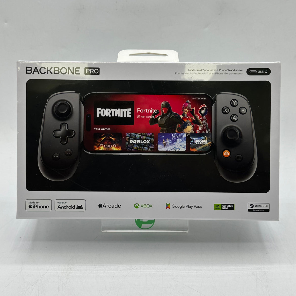 New Backbone Pro USB-C Mobile Game Controller BB-02-P-BR