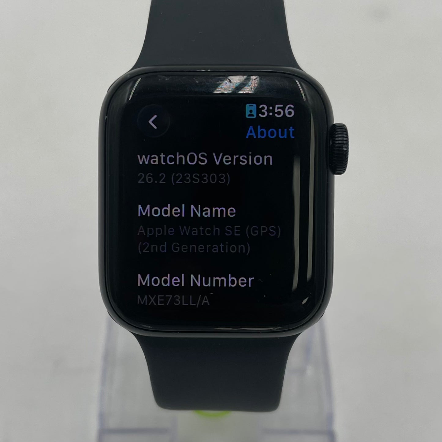 GPS Only Apple Watch SE 2nd Gen 40MM Midnight Aluminum Black Sport Band