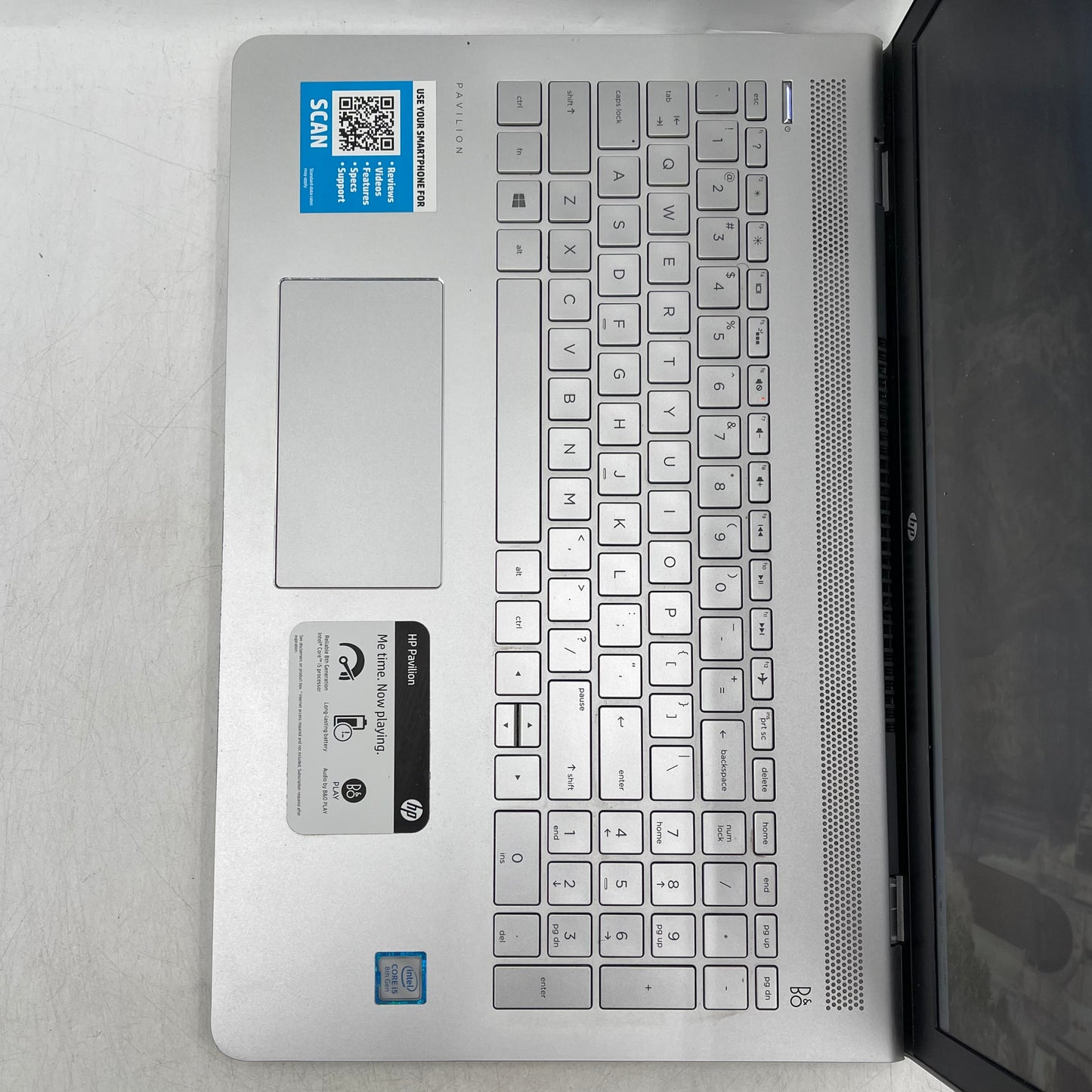 HP Pavilion 15-CC158NR 15.6" i5-8250U 1.8GHz 8GB RAM 256GB SSD