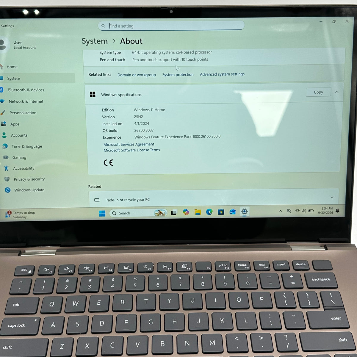 Dell Inspiron 7405 14" Ryzen 5 4500U 2.3GHz 8GB RAM 256GB SSD