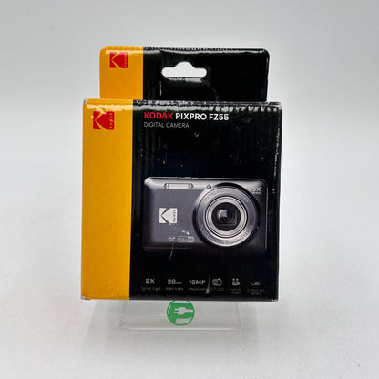 New Kodak PixPro FZ55 FZ55-BL 16.0MP Compact Point and Shoot Camera