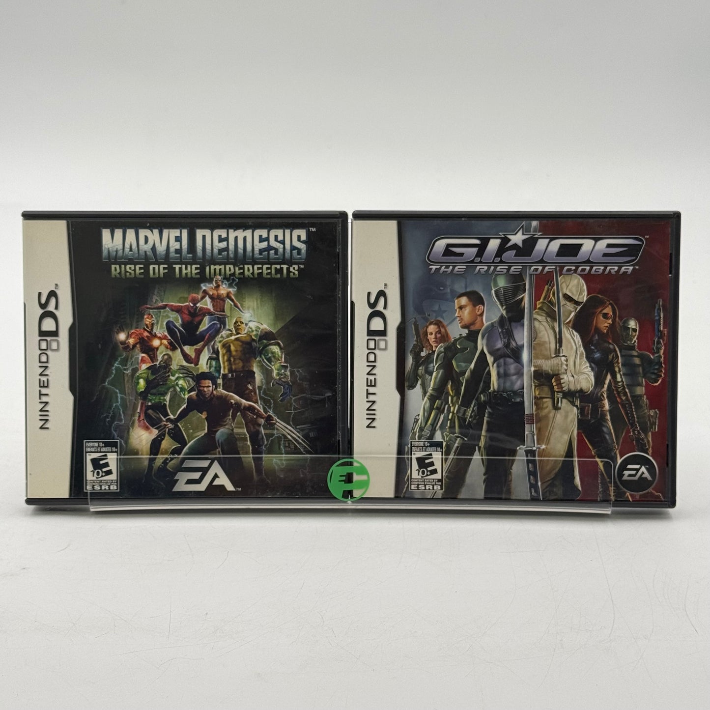 Lot of 2 Nintendo DS Games - Marvel Nemesis | G.I.Joe