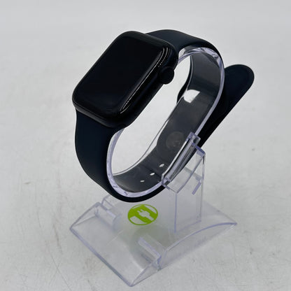 Unlocked Apple Watch SE 3 44MM Midnight Aluminum Black Sport Band MEPJ4LW/A