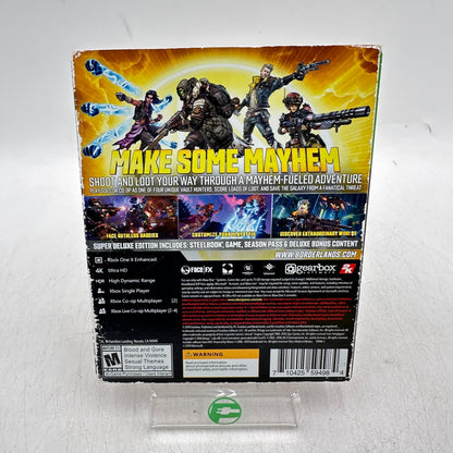 Borderlands 3 [Super Deluxe Edition] (Microsoft Xbox One, 2019)
