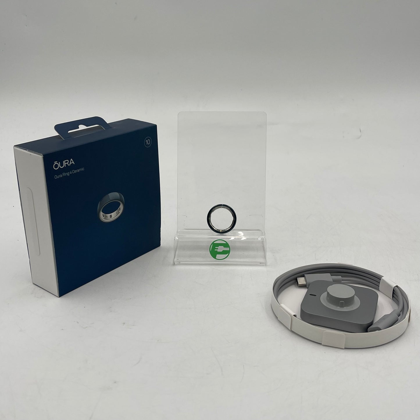 Oura Ring 4 Size 10 Midnight Ceramic Smart Ring JZ90-57455-10