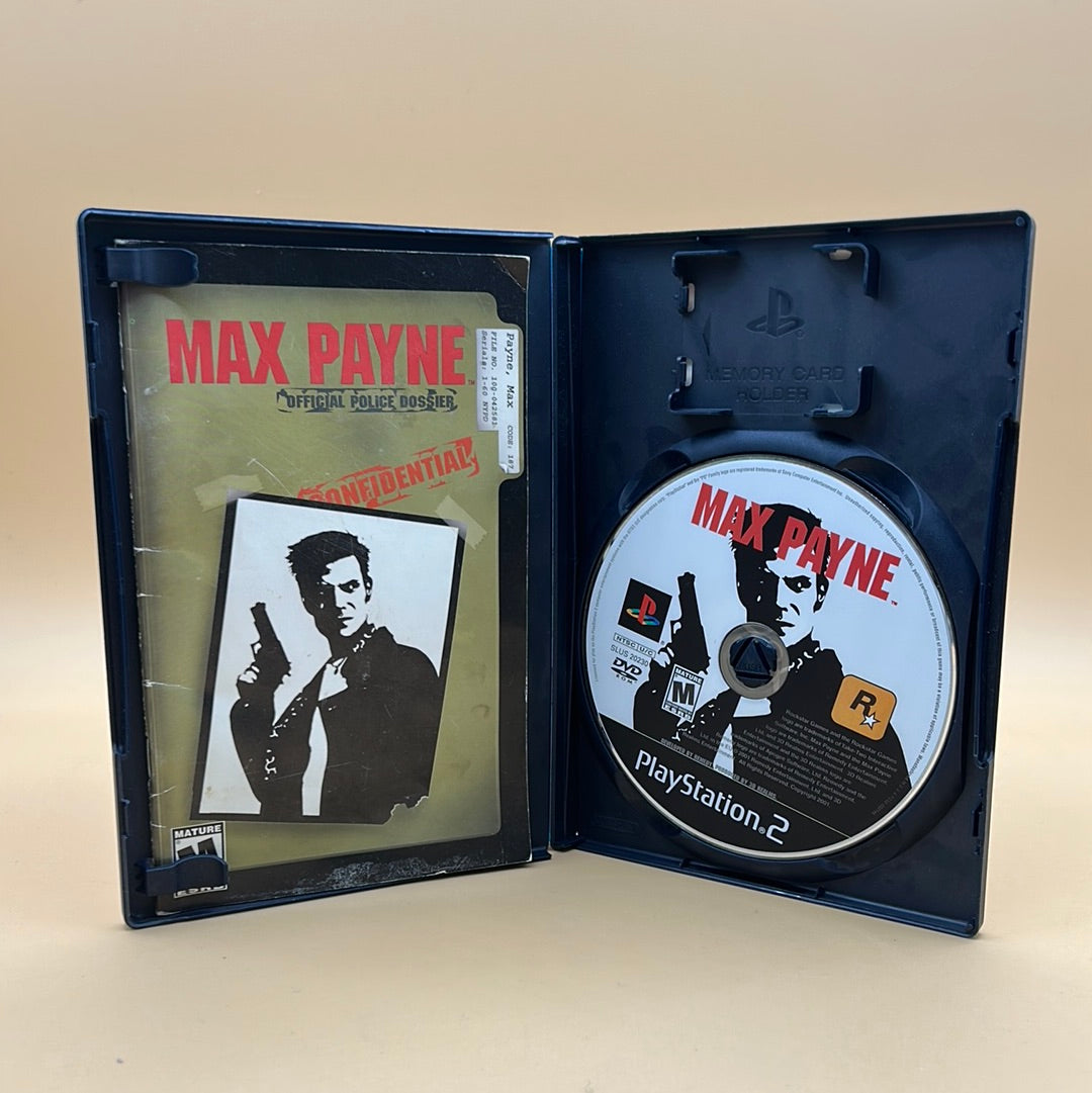 Max Payne  (Sony PlayStation 2 PS2,  2001)