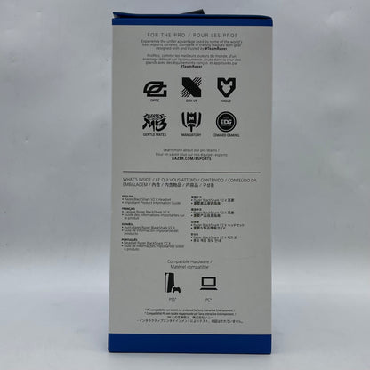 New Razer Blackshark v2 x Wired Console Esports Headsets Black 