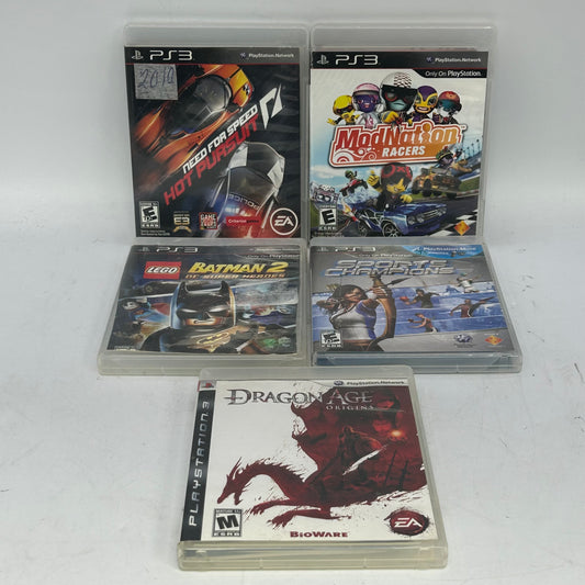 Lot of 5 Sony PlayStation 3 PS3 Games