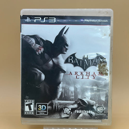 Batman: Arkham City  (Sony PlayStation 3 PS3,  2011)