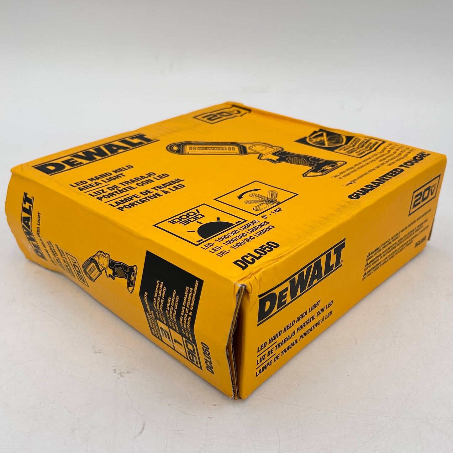 New DeWalt DCL050 20V MAX LED Handheld Area Light