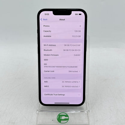 T-Mobile Apple iPhone 14 128GB Midnight MPUA3LL/A