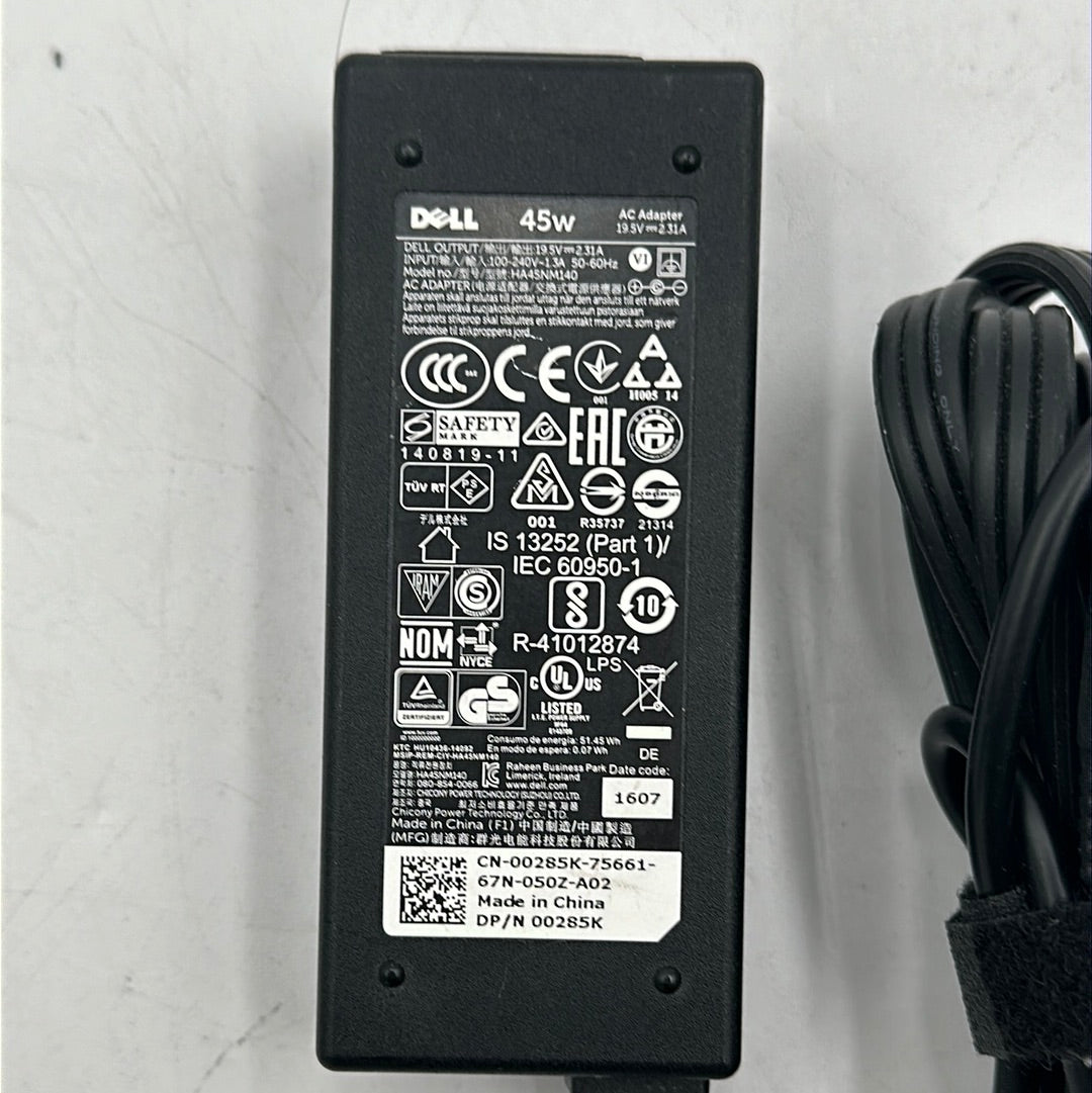 Genuine Dell 45W 19.5V 2.31A AC Adapter for Dell Inspiron 11 12 13 14 15 LA45NM140 Free Shipping