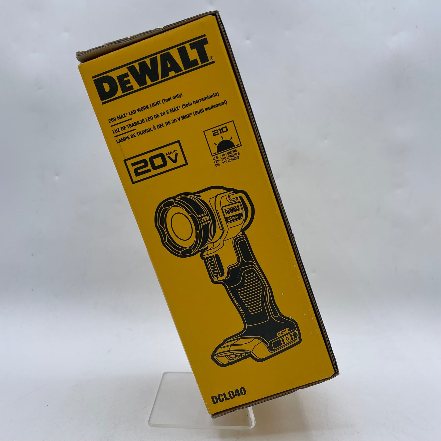 New DeWalt DCL040 20V MAX LED Portable Work Light