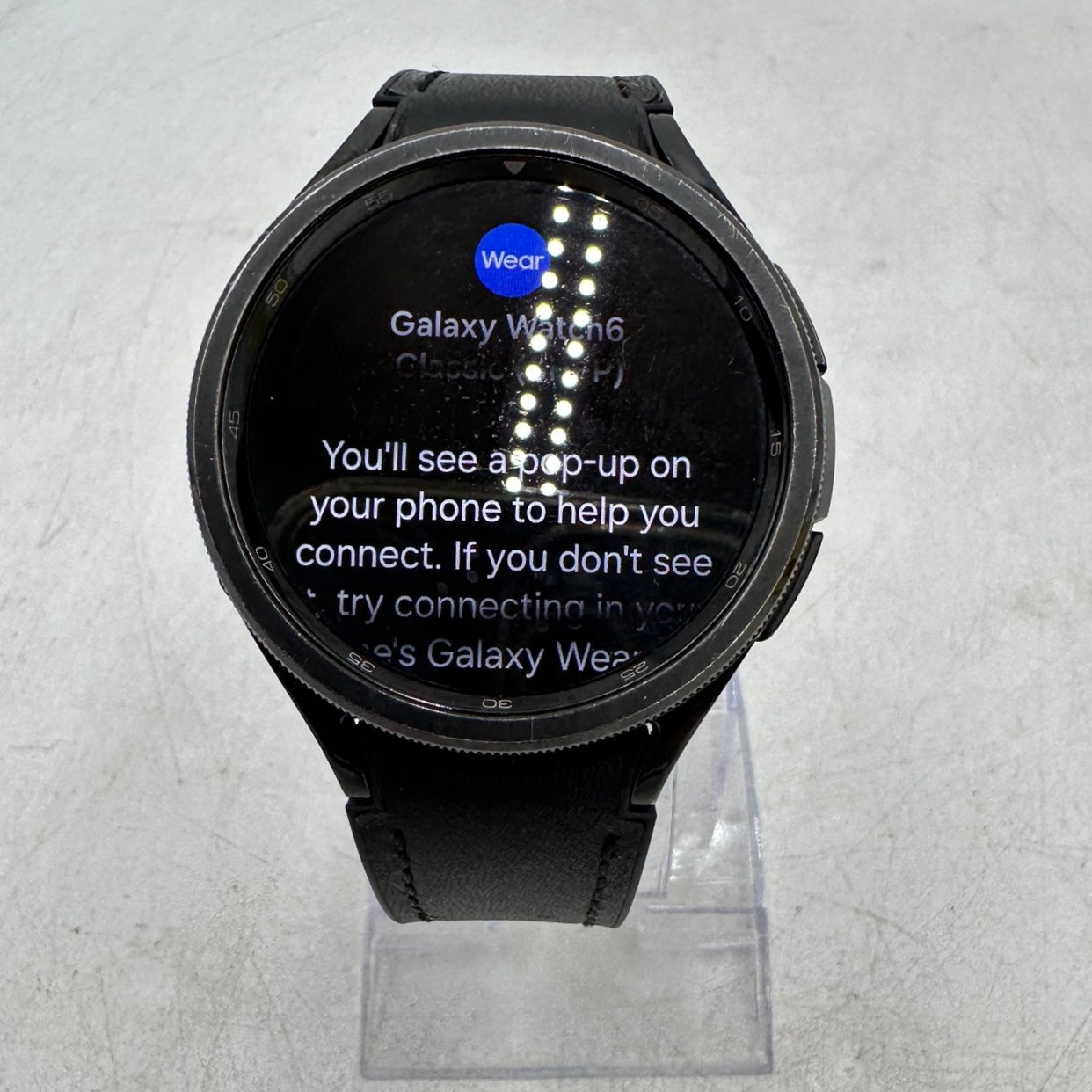 Factory Unlocked Samsung Galaxy Watch6 Classic Aluminum SM-R965U