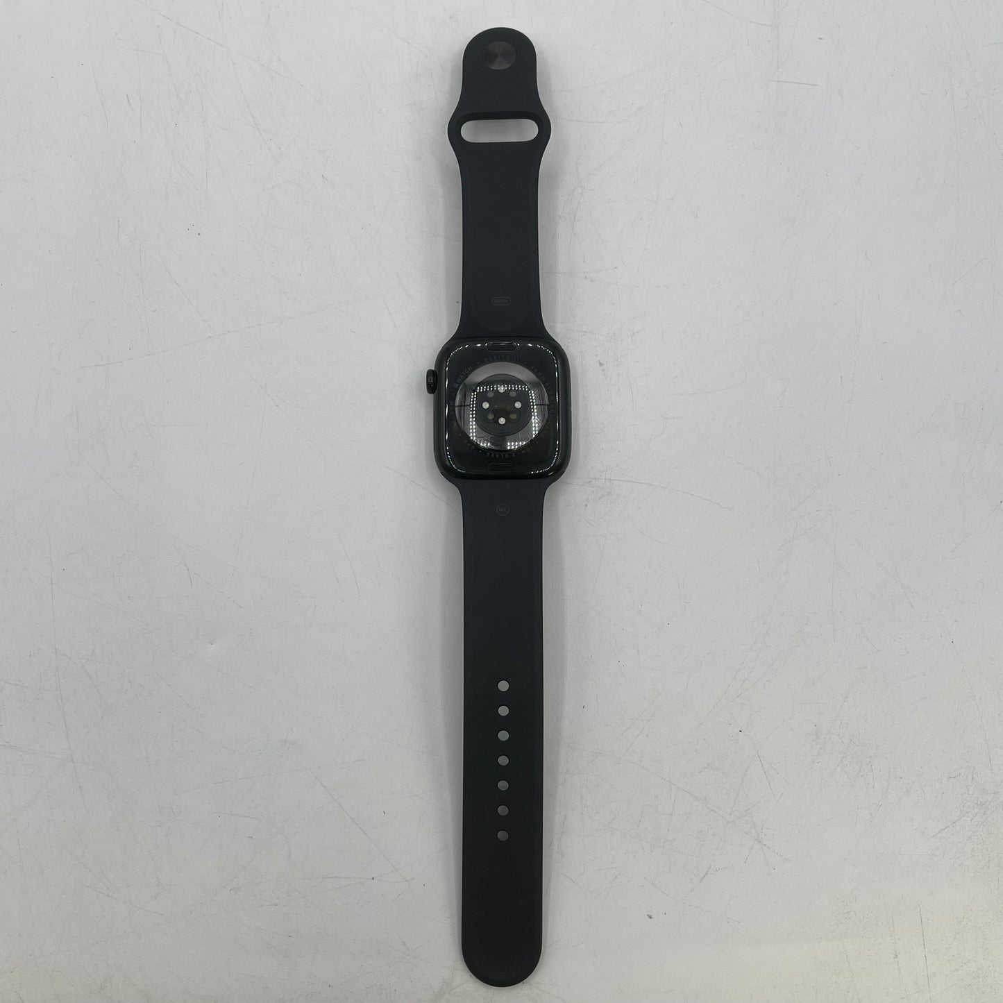 GPS Only Apple Watch Series 11 46MM Space Gray Aluminum Black Sport Band 