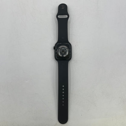 GPS Only Apple Watch Series 11 46MM Space Gray Aluminum Black Sport Band 