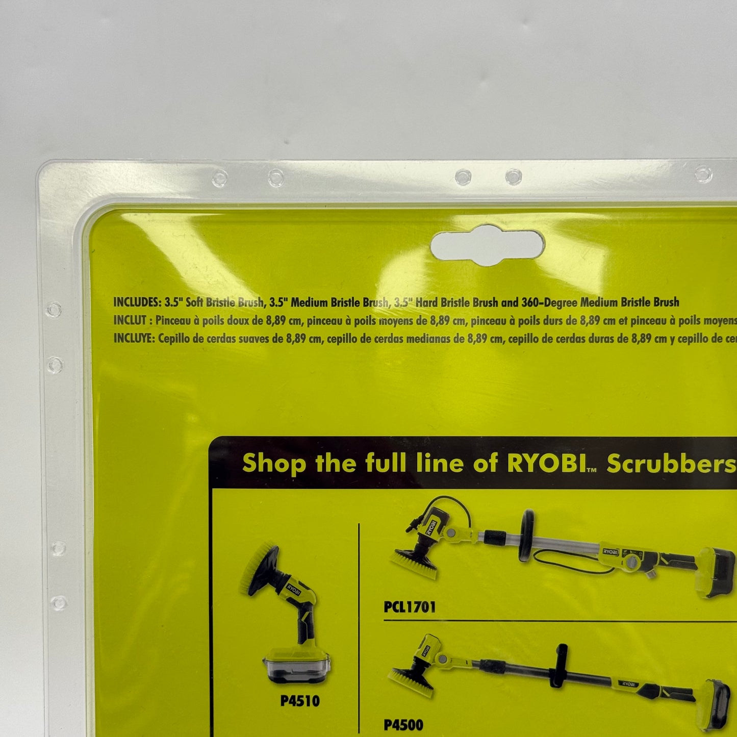 New Ryobi A95MPCC1 4 Piece Multi-Purpose Cleaning Kit