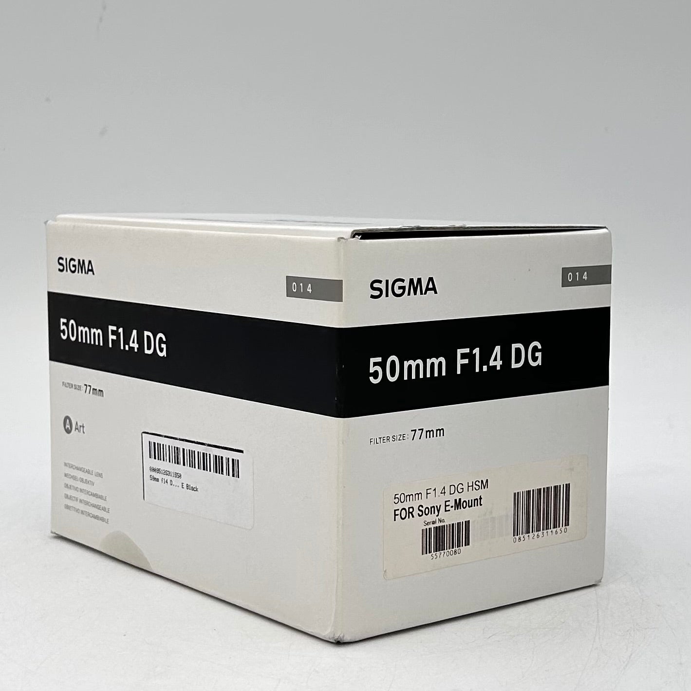 New Sigma Art Lens 50mm f/1.4 DG For Sony E-Mount Fixed/Prime Lens