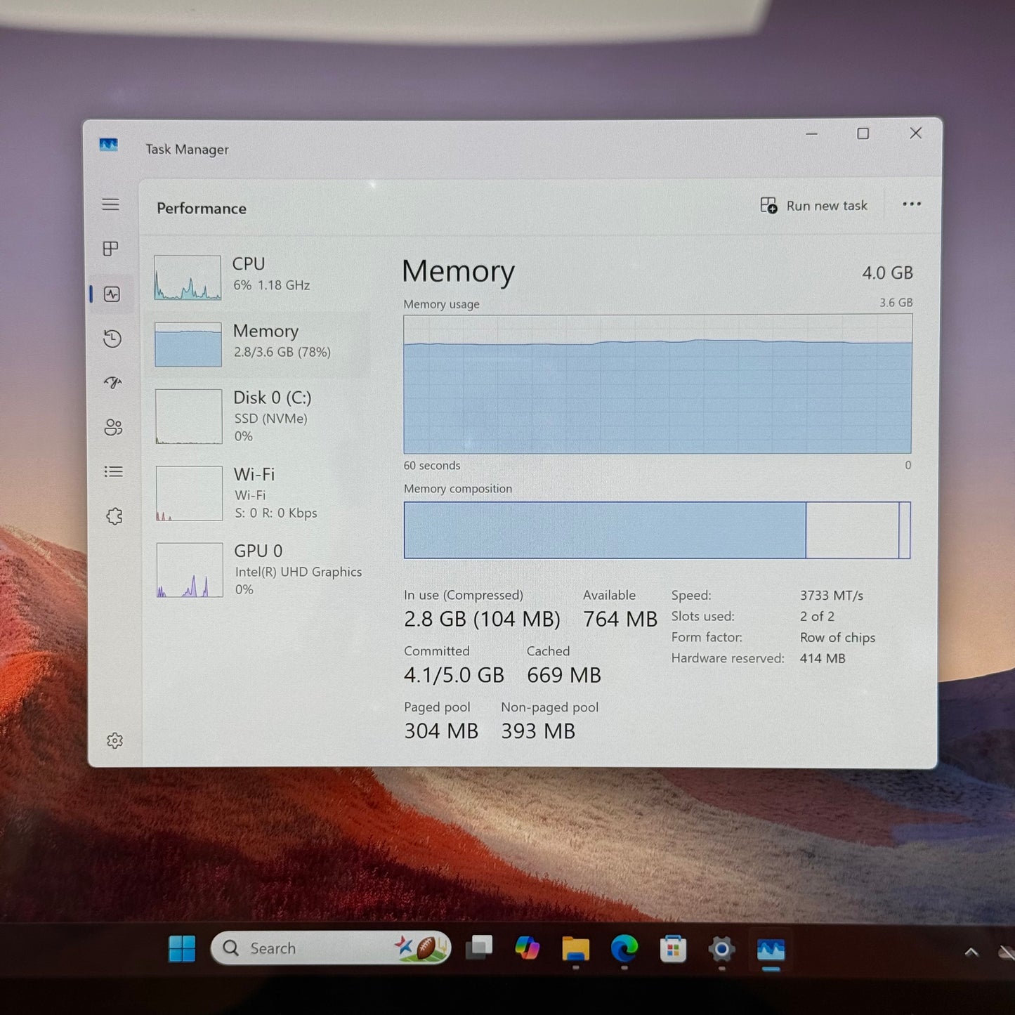 Microsoft Surface Pro 7 1866 12.3" i3-1005G1 1.2GHz 4GB RAM 128GB SSD