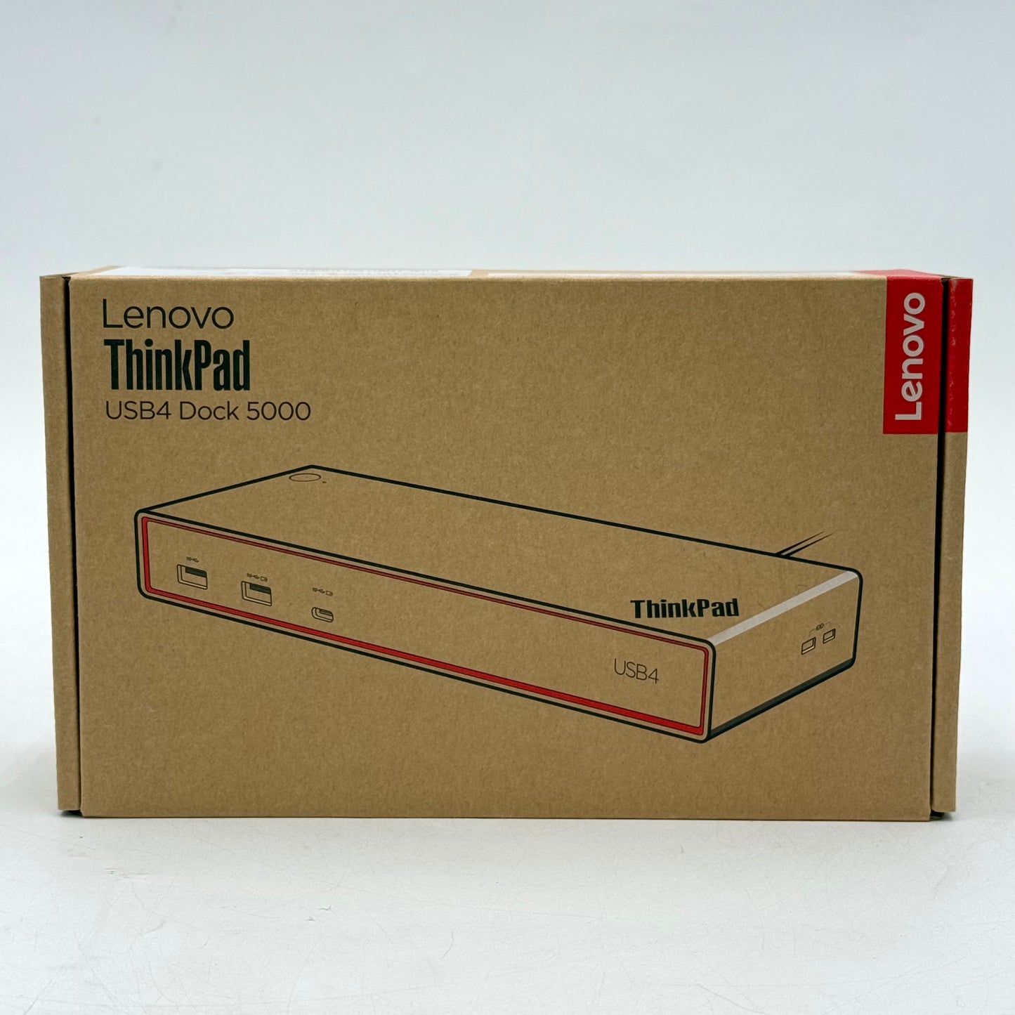 New Lenovo ThinkPad USB4 Dock 5000 USB4 Portable Docking Station Black