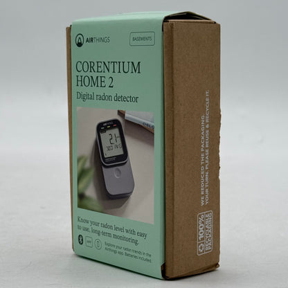 New Airthings Corentium Home 2 Digital Radon Detector 325