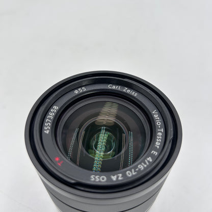 Sony Vario-Tessar T* 16-70mm f/4 ZA OSS E-Mount  APS-C SEL1670Z Zoom Lens