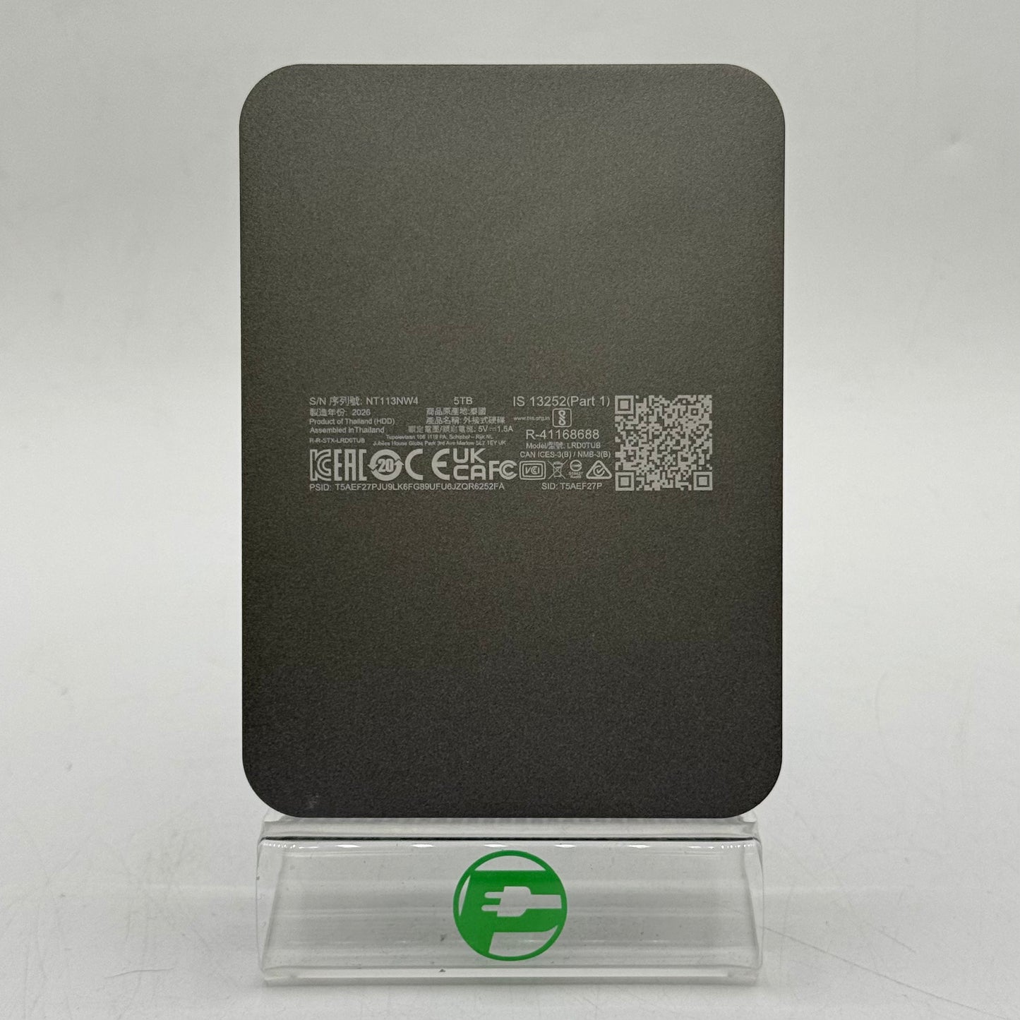 LaCie 2.5" Mobile Drive 5TB USB-C to USB-C HDD LRD0TUB