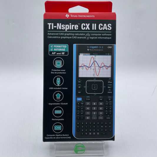 New Texas Instruments TI-Nspire CX II CAS Graphing Calculator