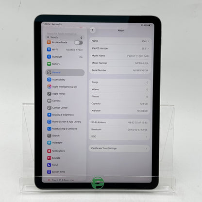 WiFi Only Apple iPad Air 11" M3 128GB Space Gray MC9W4LL/A
