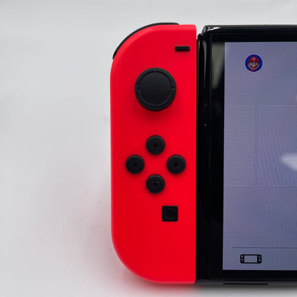 Nintendo Switch OLED Video Game Console HEG-001 Red/Blue