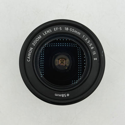 Canon EF-S Standard 18-55mm f/3.5-5.6 IS II Auto & Manual Zoom Lens