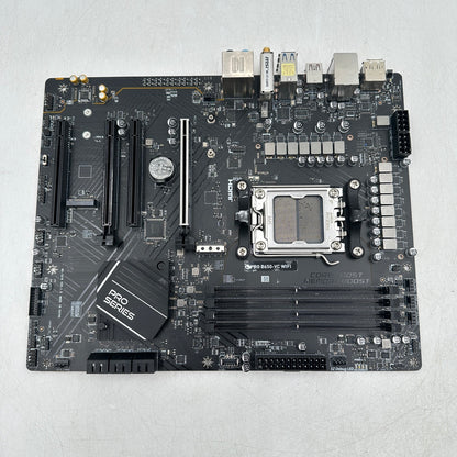 MSi PRO B650-VC WIFI AM5 ATX Motherboard Unit Only READ